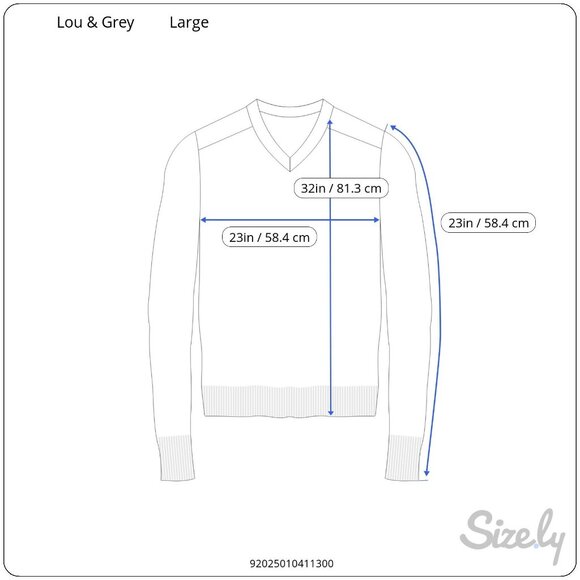 Anthropology Lou & Grey Women's Black Cowl Neck Long Sleeve Top Large Relaxed Fi - Picture 6 of 6